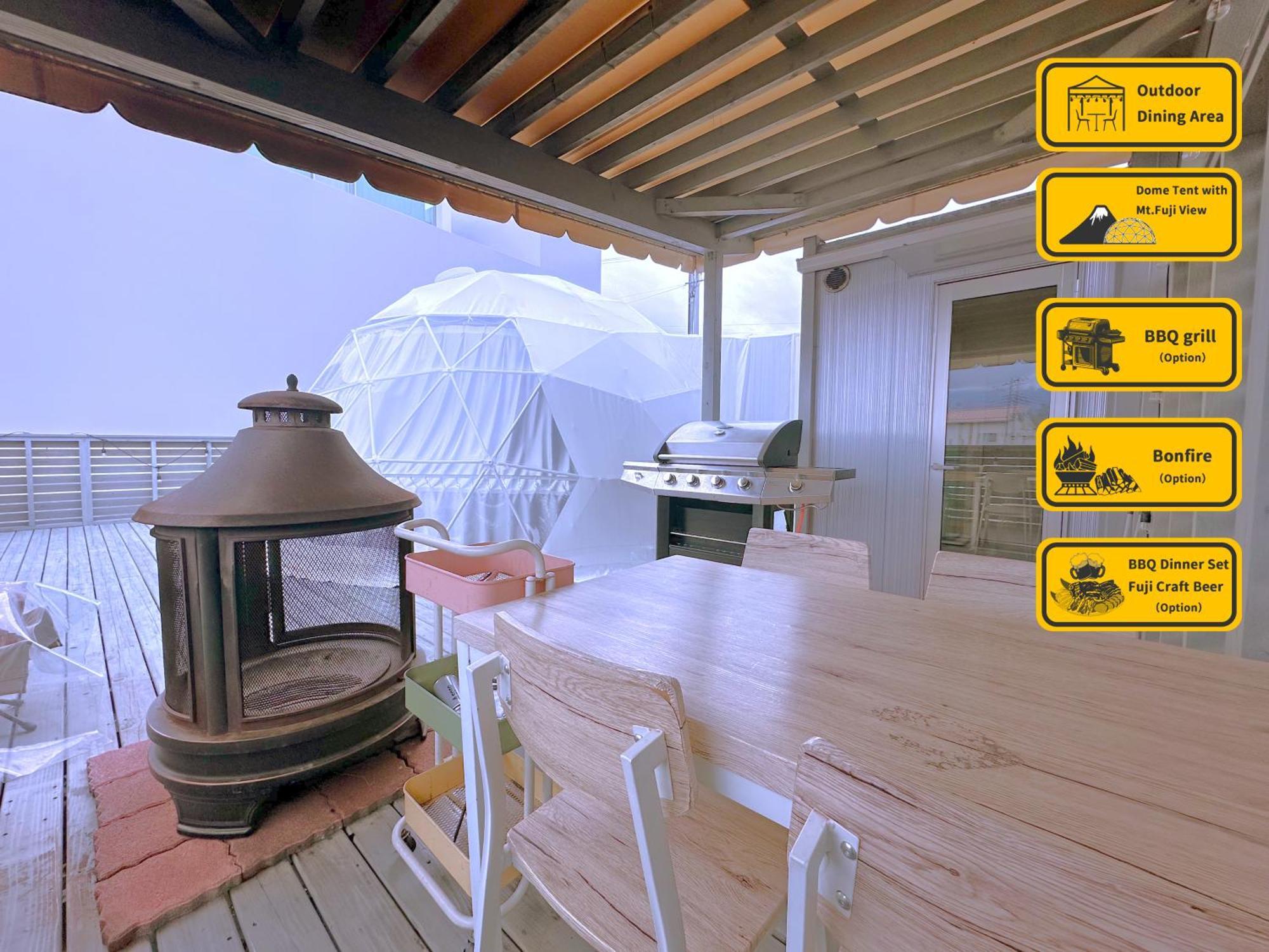 Necoana Glamping Annovillasグランピング Fujikawaguchiko Εξωτερικό φωτογραφία