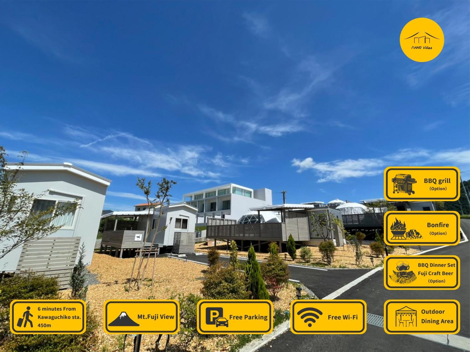 Necoana Glamping Annovillasグランピング Fujikawaguchiko Εξωτερικό φωτογραφία